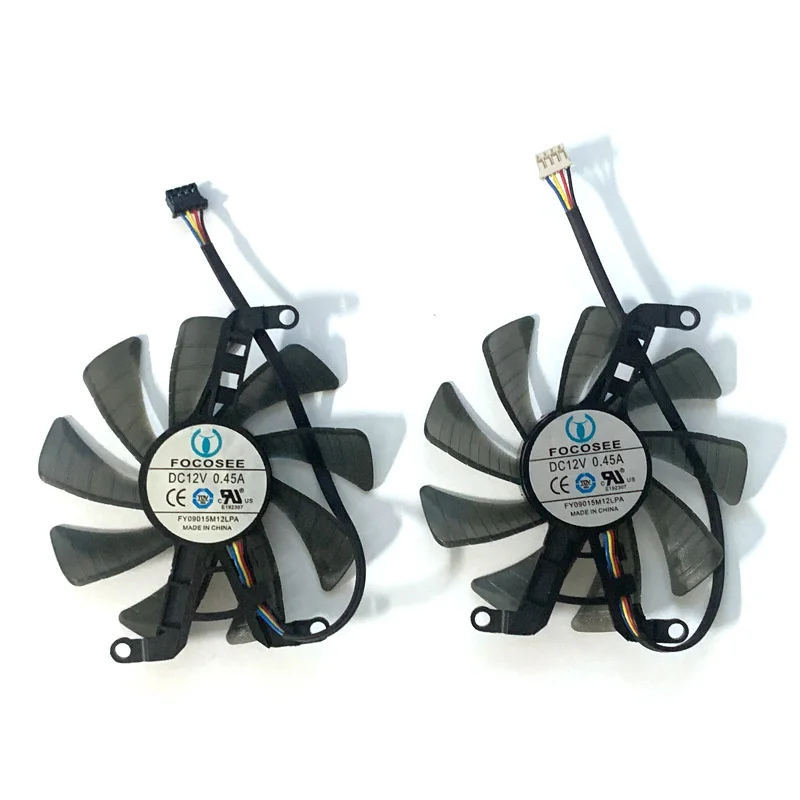 FY09015M12LPA 85Mm 4pin Dc 12V 0.45A Rtx 3060 Gpu Fan Voor Galaxy Rtx 3060 3060Ti KFA2 Rtx 3060 grafische Koelventilator