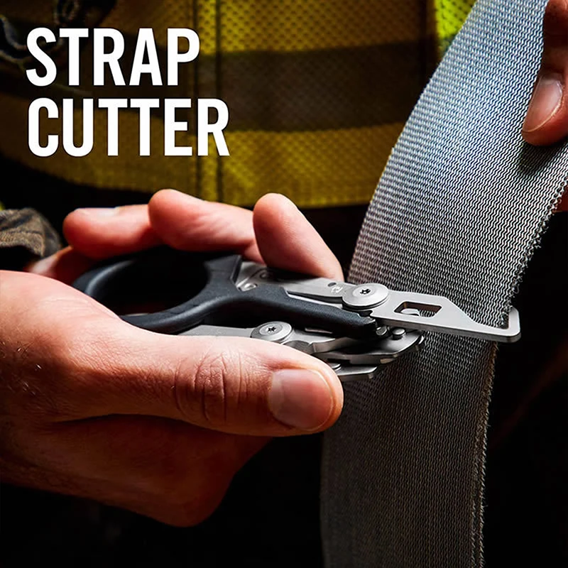 Tijeras multifunción Leatherman Raptors, tijeras plegables tácticas para primeros auxilios, herramienta combinada para supervivencia al aire libre