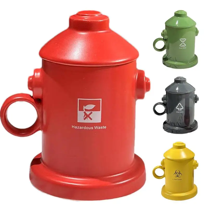 Fire hydrant mug Fire Department Coffee Mug Ceramic Creative Coffee Cup Glassware & Drinkware Ergonomic Handle for Birthday