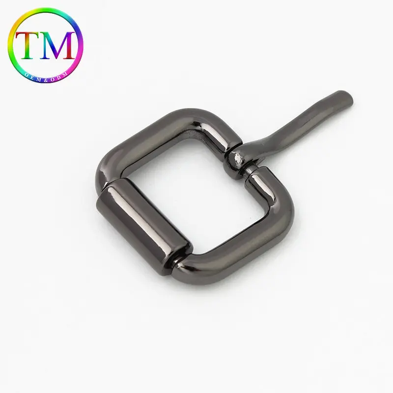 10-50Pcs 6Colors Metal Single Pin Buckle Handbag Strap Square Ring Adjuster Buckle For Belt Leather Craft Accessories