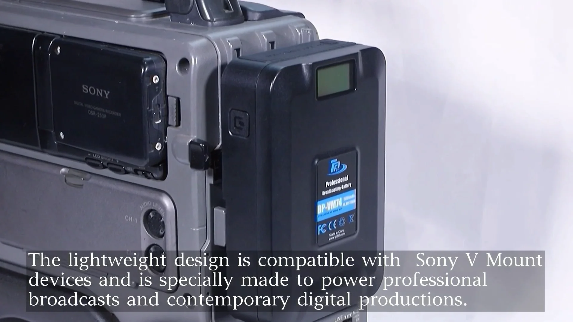 TPF Il nuovissimo blocco batteria da 74 Wh (5000 mAh/14,8 V) per videocamera blackmagic 4k ideo