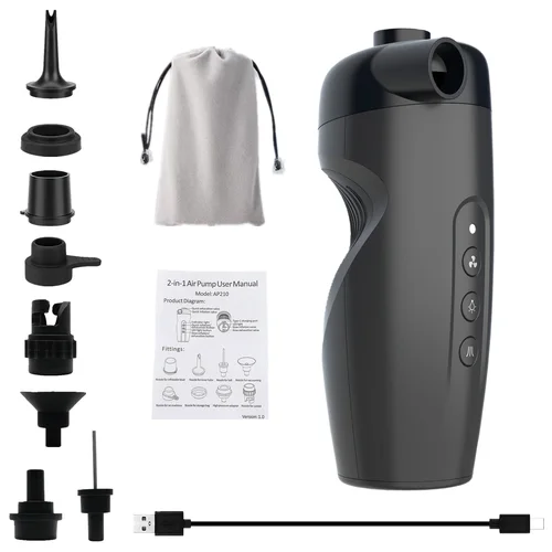 Bomba de aire portátil de 20PSI, inflador de aire inflable eléctrico para exteriores, tabla de surf inflable, Paddle Stand Up Paddle Board Boat