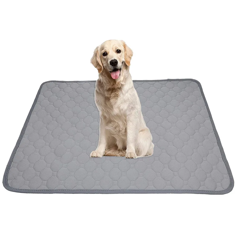 Cross-border pet pads, dog pee pads, absorbent, for dog training, thickened, washable, and reusable pet bed pads