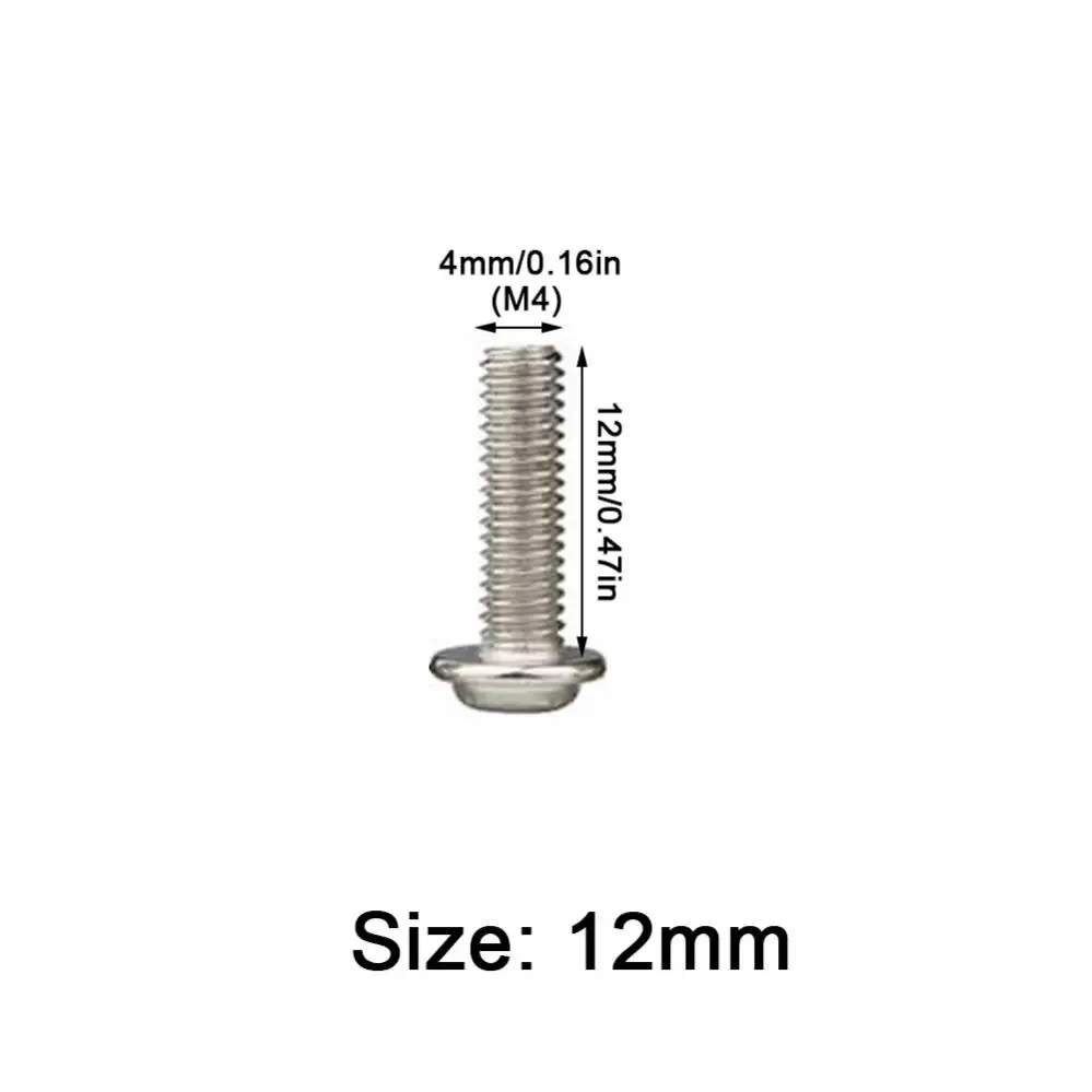 1 Stuks M4 Ronde Kop Schroef Pwm Schroeven Pan Wasmachine Rvs Cross Schroef M4 Ronde Kop Schroef Schroef Bout
