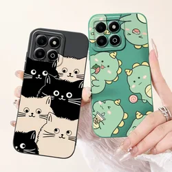 For Honor X6b Case HonorX6b X 6B 4G JDY-LX1 JDY-LX2 Cute Dinosaur Cat Cartoon Soft Silicone Shockproof Phone Cases