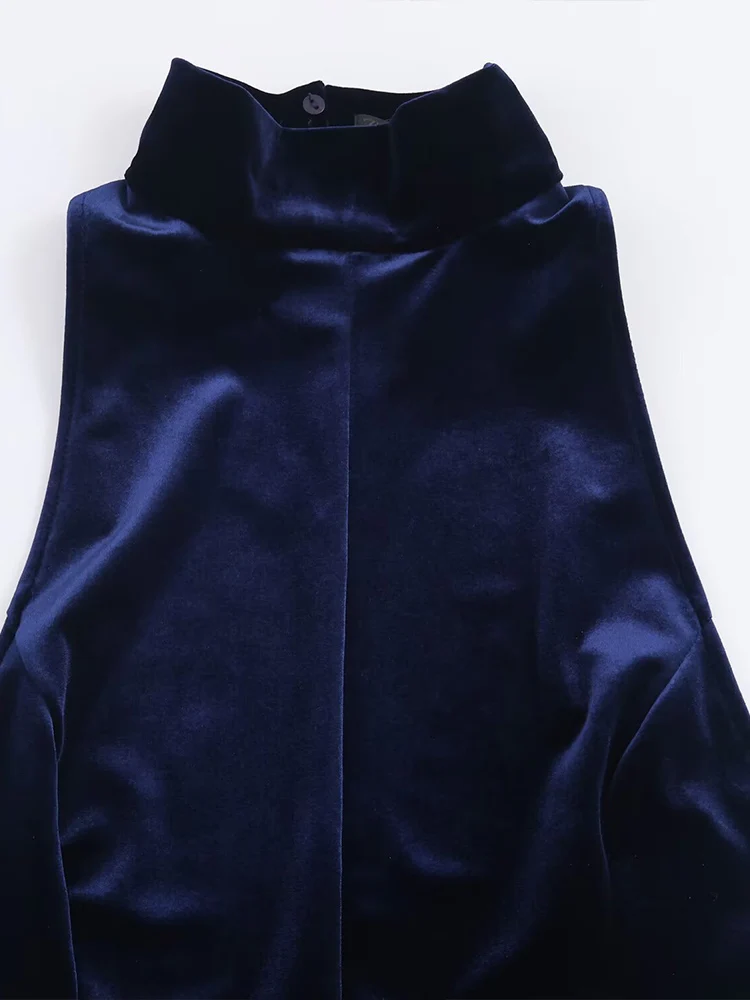 Neuankömmlinge im europäischen und amerikanischen Stil 2025, Damenbekleidung, designbewusste und vielseitige rückenfreie lange Kleidung