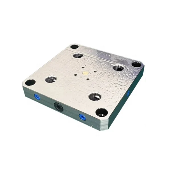 

5 Axis Cnc Milling Tools Vice Quick Change Zero Point Base 96 mm for H125 Self Centering Vise HE-W068125-D96