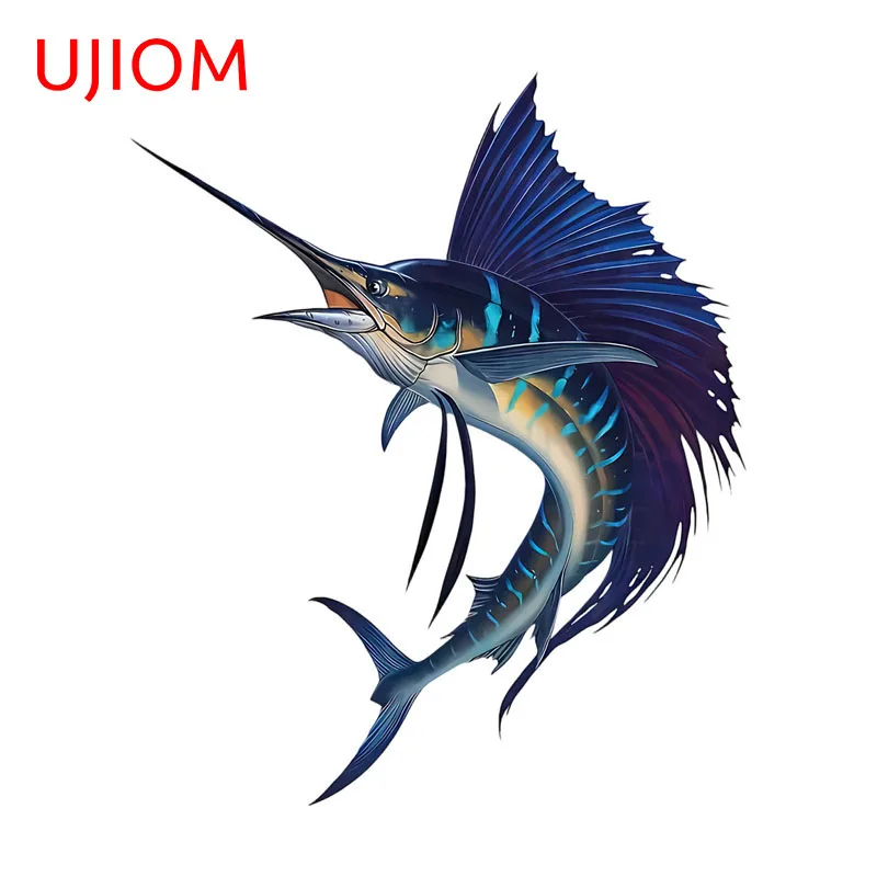 UJIOM Squid Picture Wall Sticker Computer Host High Quality Occlusion Scratch PVC Decal Fit For Decoration Wallpapers Toolbox