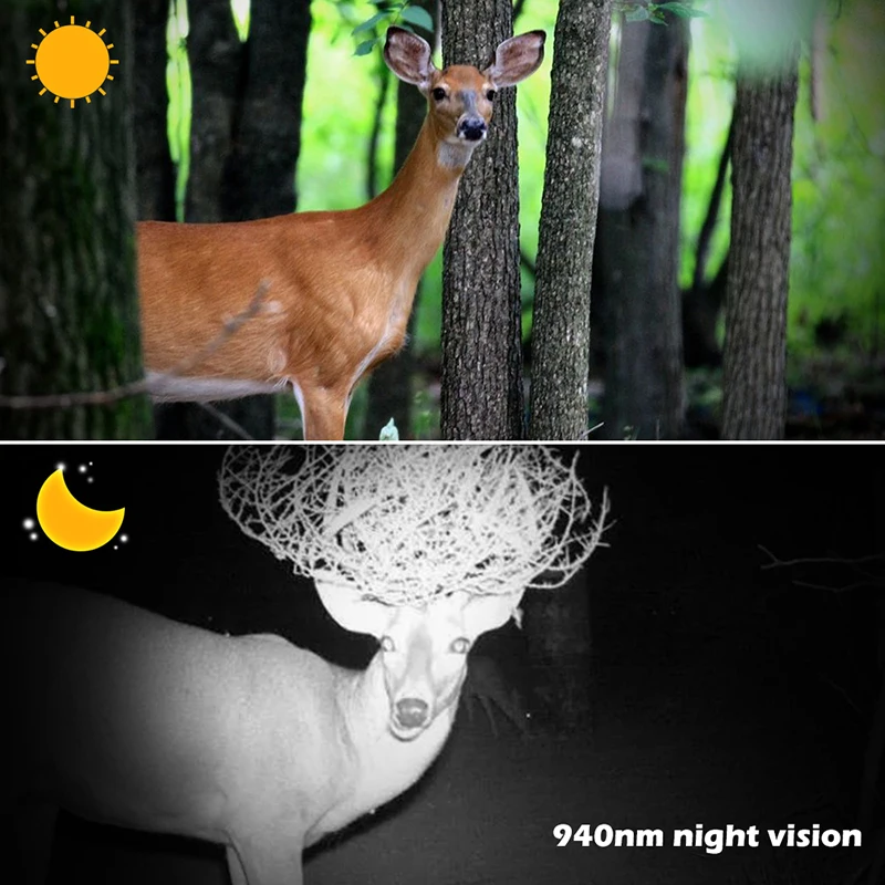 

PR300C Hunting Camera Wifi Infrared Night Vision Night Vision 24MP Wildlife Track Camera APP Surveillance Scout Photo Trap