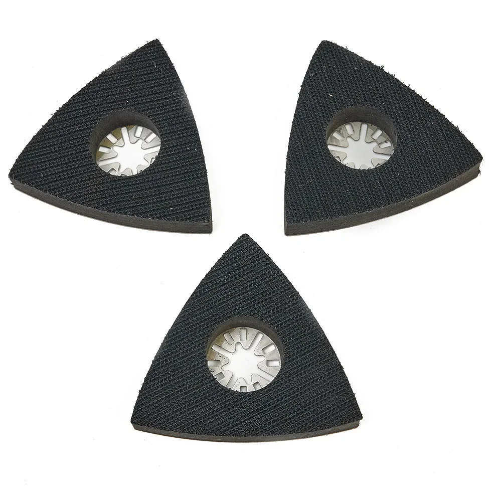 5pcs Triangle Multitool Sanding Pads For Oscillating Multi Tool Hook & Loop- Sanding Disc For Chicago Craftsman- Fein