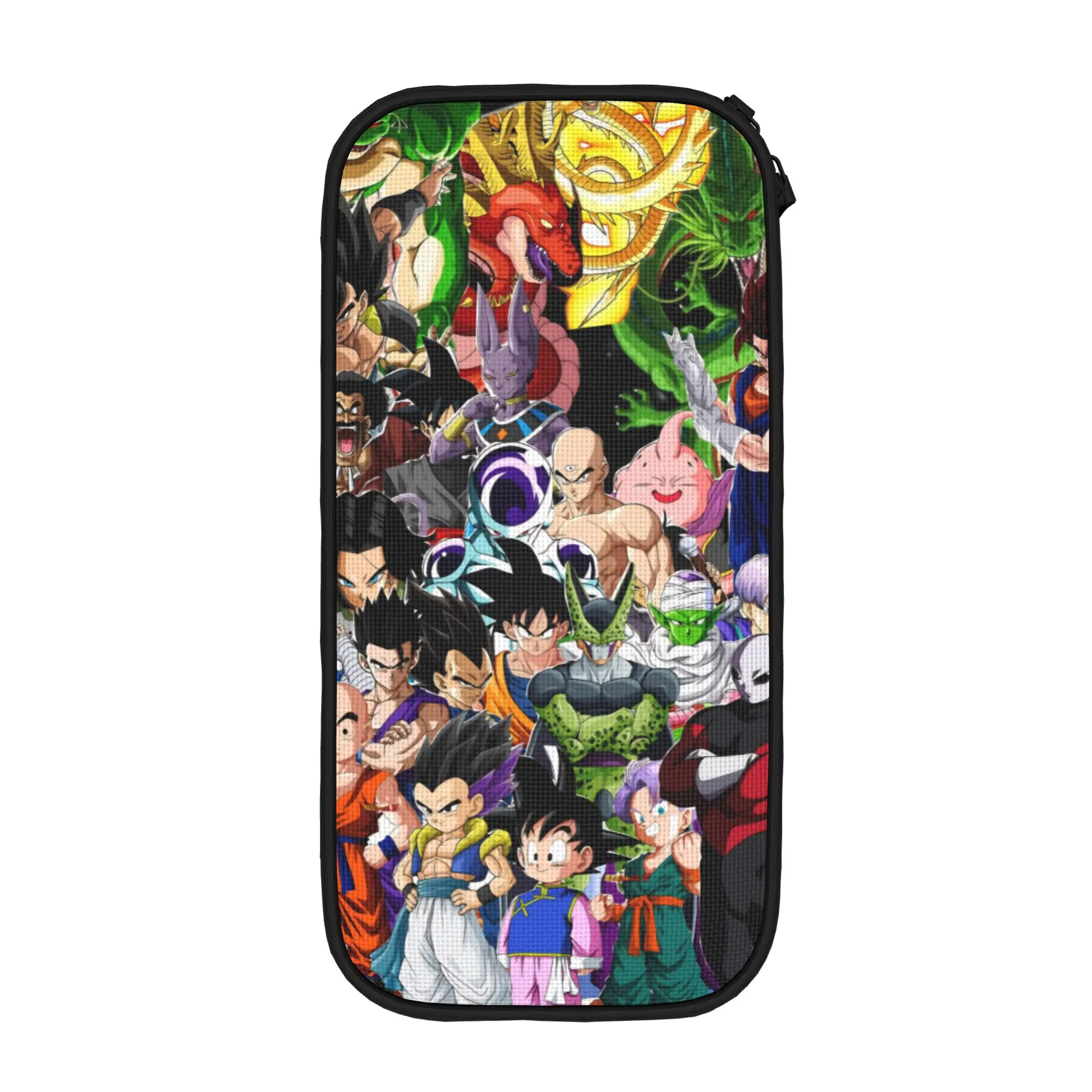 Custom Cute DBZ Vegeta Super Monkey Cartoon Pencil Case for Girl Boy Large Capacity Fashion  Pencil Pouch School Accessories