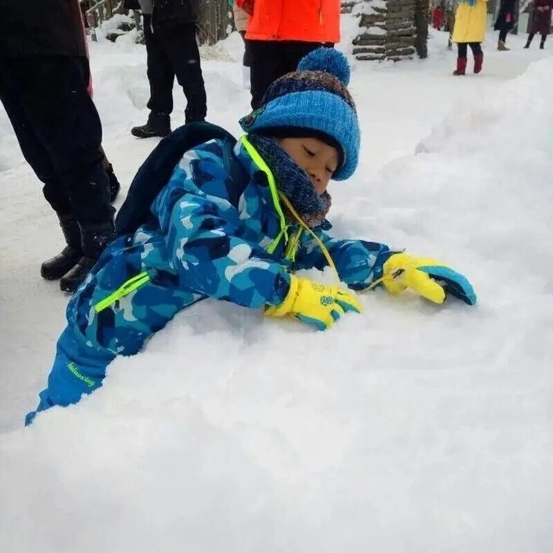 Winterjas Jongens Meisjes Skiën Sneeuwpak Waterdicht Outdoor Jas Kleding Tiener