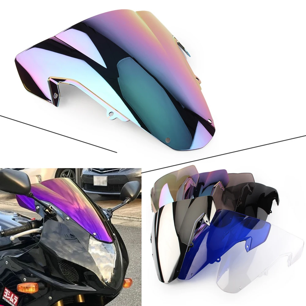 Windshield For Suzuki GSXR1000 GSX-R GSXR 1000 K3 2003-2004 Double Bubble WindScreen Motorcycle Accessories Fairing Deflector