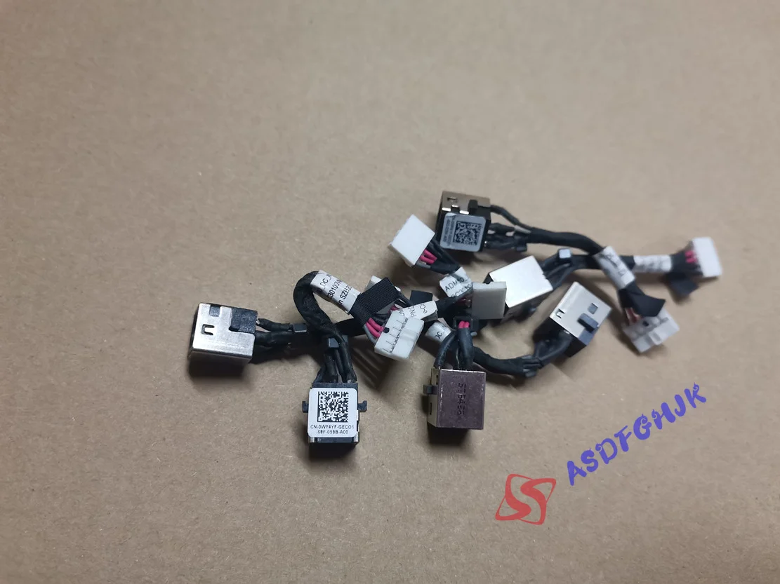 Used for Dell Latitude E5570 DC Jack With Cable 0WP4YF Wp4yf  CN-0WP4YF Tested Fast Shipping