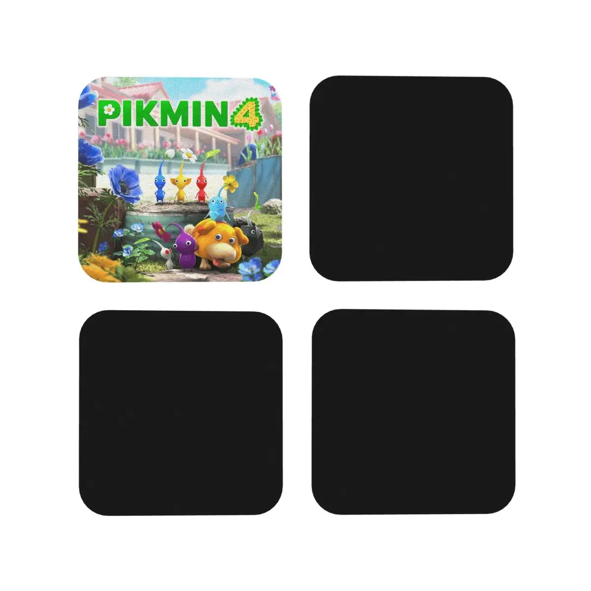 Pikmin Untersetzer, Kaffeematten, Tassen- und Becheruntersetzer, Tischsets, Geschirrunterlagen für Zuhause, Küche, Esszimmer, Bar