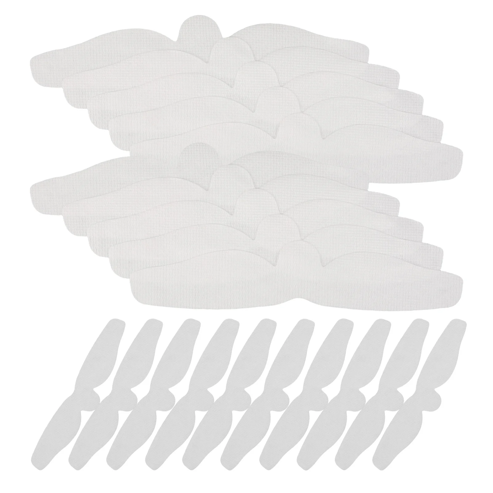 

20Pcs Sweatproof Abdominal Pads Cotton Nonwoven Fabric Absorb Sweat Under Belly Liner Soft Breathable Workout Sweat Management