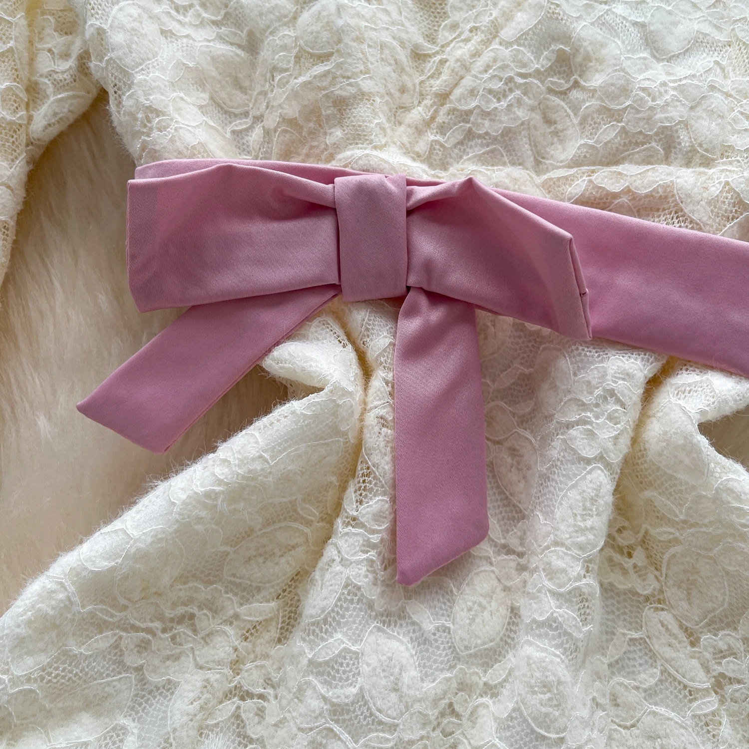 ชุดเดรสวินเทจเก๋ไก๋ คอวี แขนยาว สไตล์เกาหลี สวยสง่า สำหรับฤดูใบไม้ร่วง เสื้อผ้าผู้หญิง