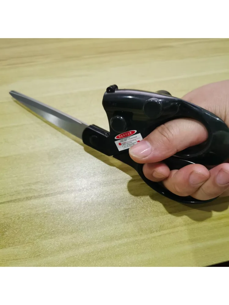 New Professional Laser Guided Stainless Steel Scissors for Home Crafts Fabric Sewing Scissors Straight Cut Quick Cutting