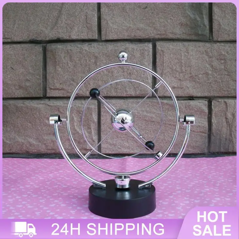 Reduce Stress Crystal Ball Model Ornaments Wear Resistance Rotating Perpetual Motion Instrument Model Non-stop Swing