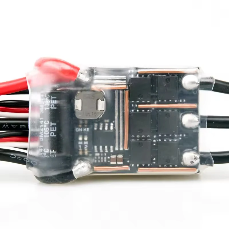 RhinoESC AM32 RC صغيرة مزدوجة الزاحف ESC 40A أطقم لشاحنة MOA العمود Ventru RC الزاحف جزء