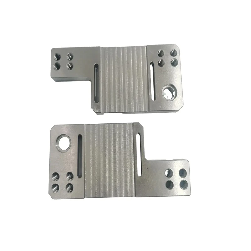 Customized CNC Machined Aluminum Alloy Precision Shaft Support Seat, Guide Shaft Support, Optical Axis Holder