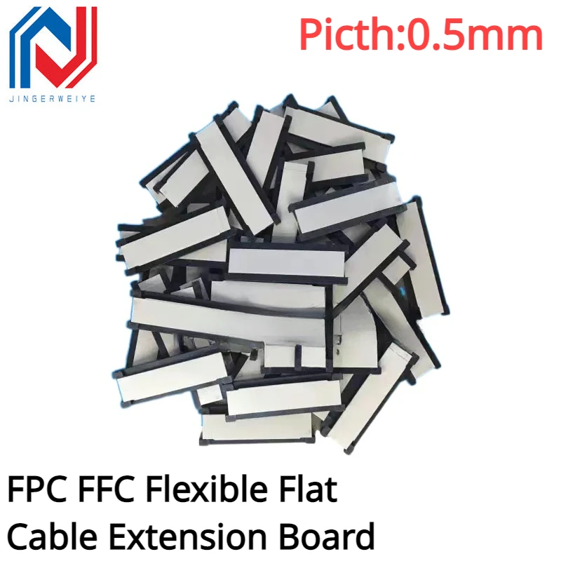 2Pcs FPC FFC Flexible Flat Cable Extension Board 0.5MM Pitch AWM 20706 20624 20861 105C 60V VW-1 24 30 40 50 60Pin Connector