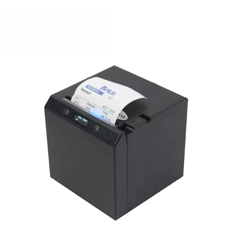 80mm Thermal Pos Printers with Screen Impressora Trmica Inkless 2 Color Printing Receipt Printer