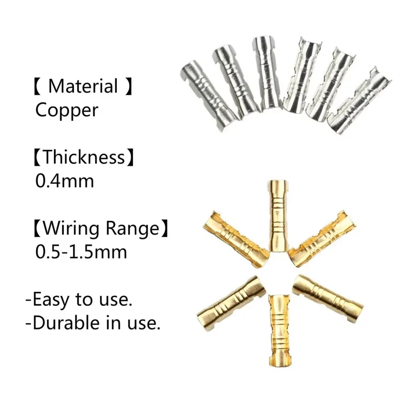 50pcs/100pcs 453 U-shaped Terminal Tab Cold Inserts Connectors Cold Terminal Small Teeth Fascia Terminal