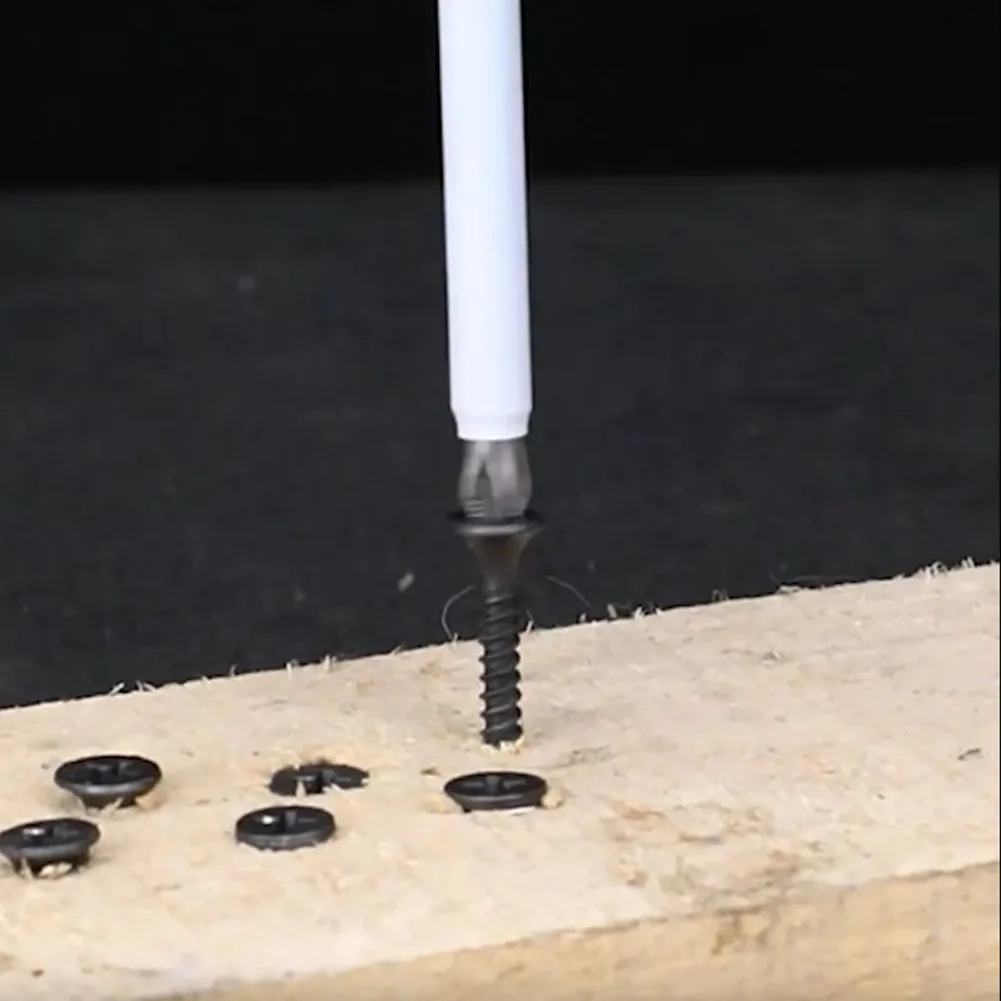 Mata obeng silang anti-selip, 25-150mm, kepala obeng lintas PH2 silang, mata obeng heksagonal