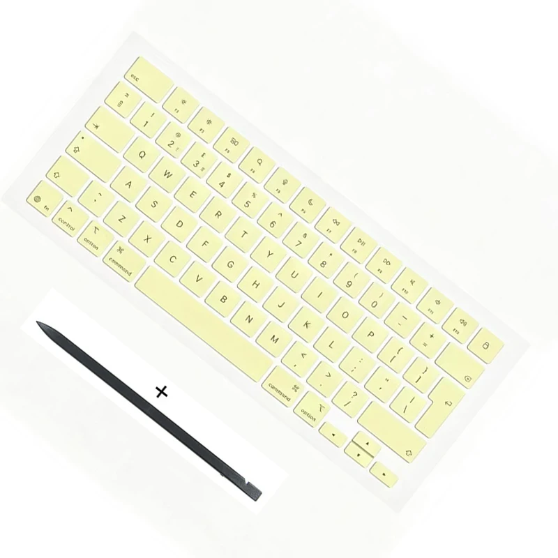 Replacement Citrus UK English Keyboard Keycaps Keys Set For Macbook Neo 13