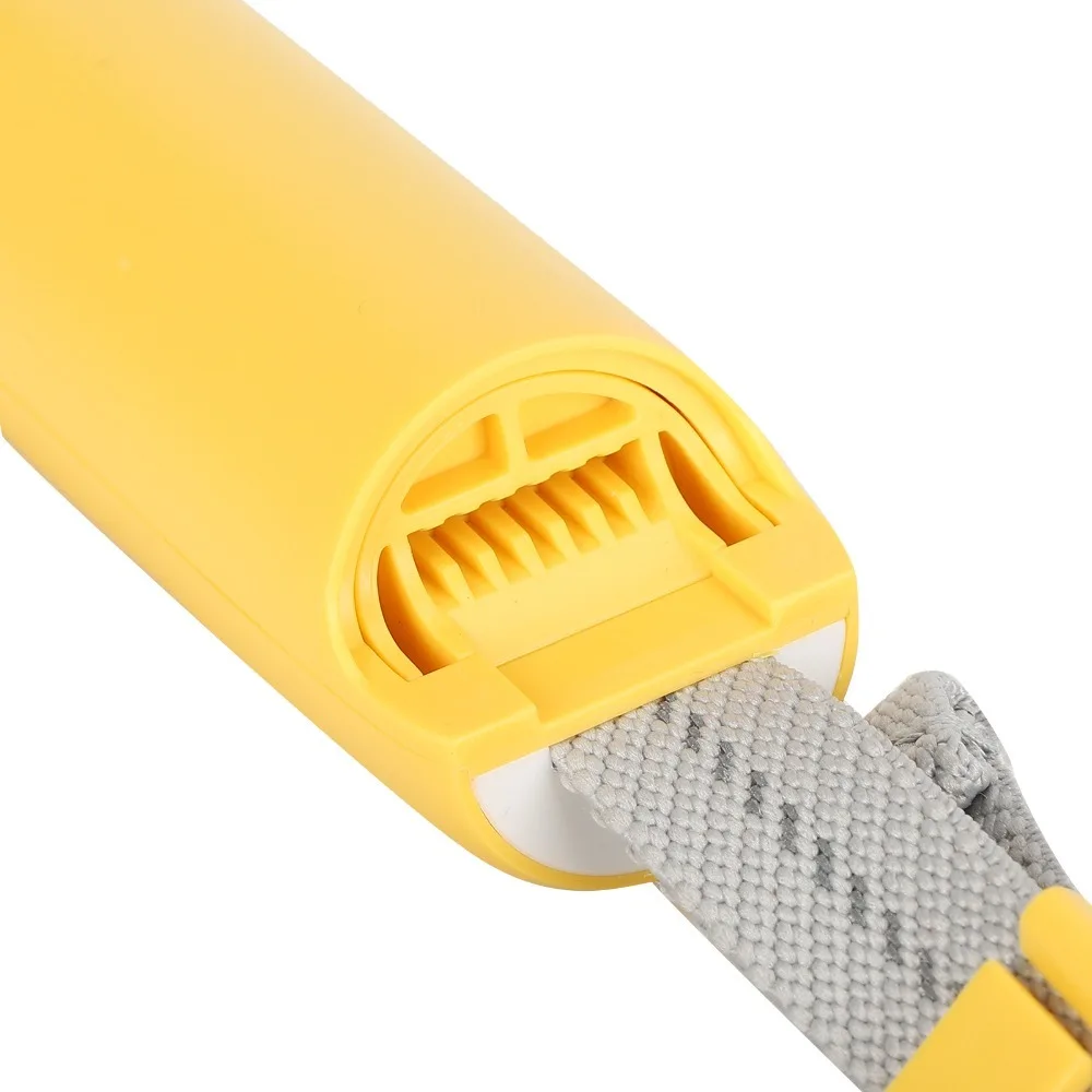 Nylon Fabric Dog Anti‑Pull Leash Reflective Strip Elastic Buffer Dog Walking Leash No Knot Structure Adjustable Strap
