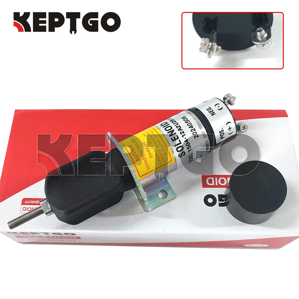 

12V 1504-12A2U2B1S1 Fuel Shutdown Solenoid 12 Volt