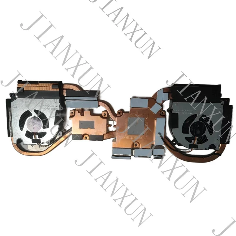 S+For Hasse Z9-CU7PK Z10-CU7PF Laptop CPU GPU Fan with Heatsink