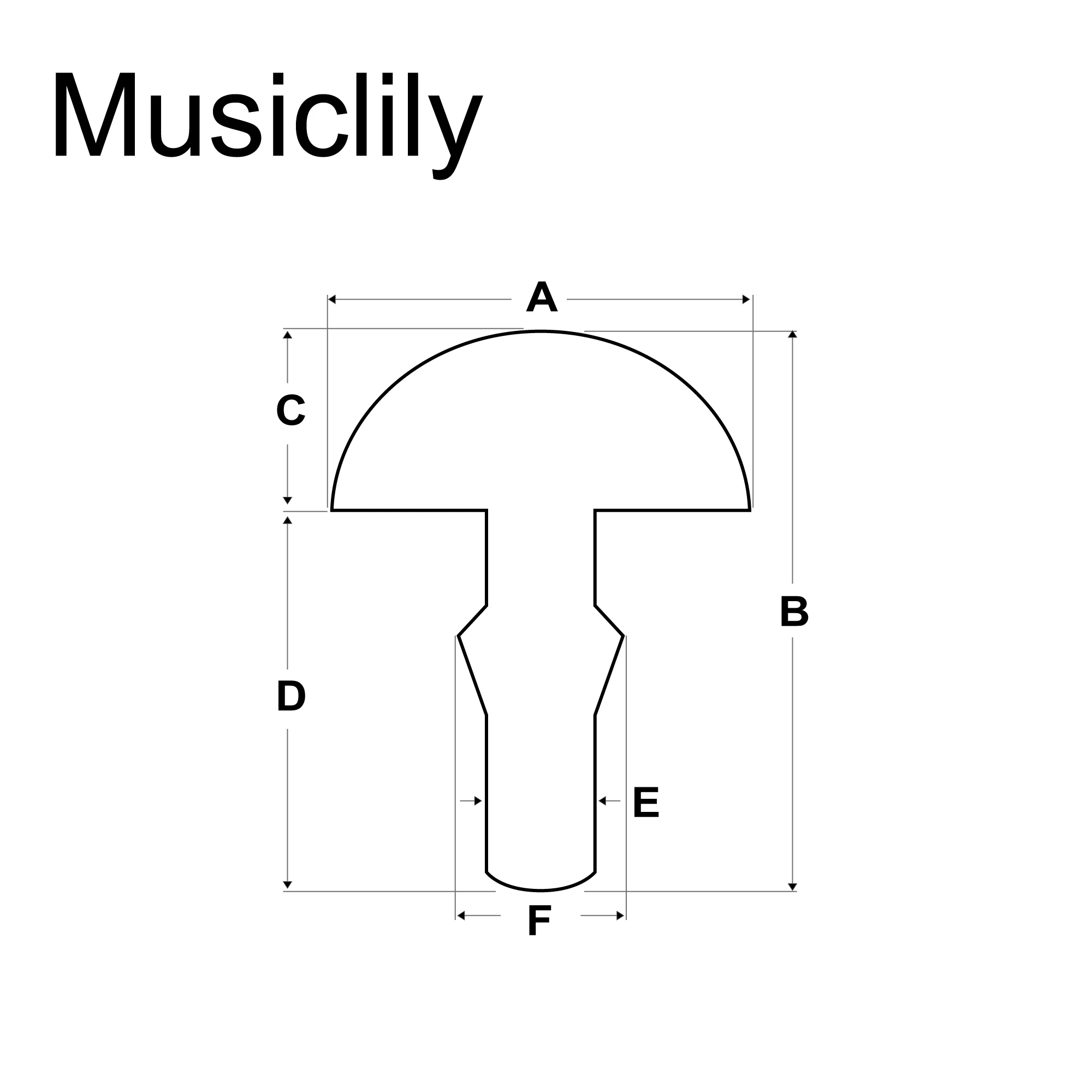 Musiclily Pro 스테인레스 스틸 점보 게이지, 24 피스 프렛 와이어 세트, 베이스, 이바네즈, 잭슨용, 2.9mm