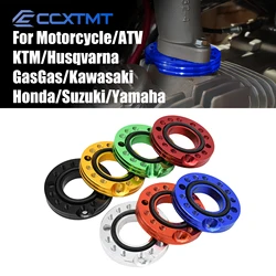 Motorcycle 28mm CNC Carb Carburetor Flange Spinner Plate Adaptor Inlet Manifold Adjuster For Yamaha Kawasaki ATV Honda Universal