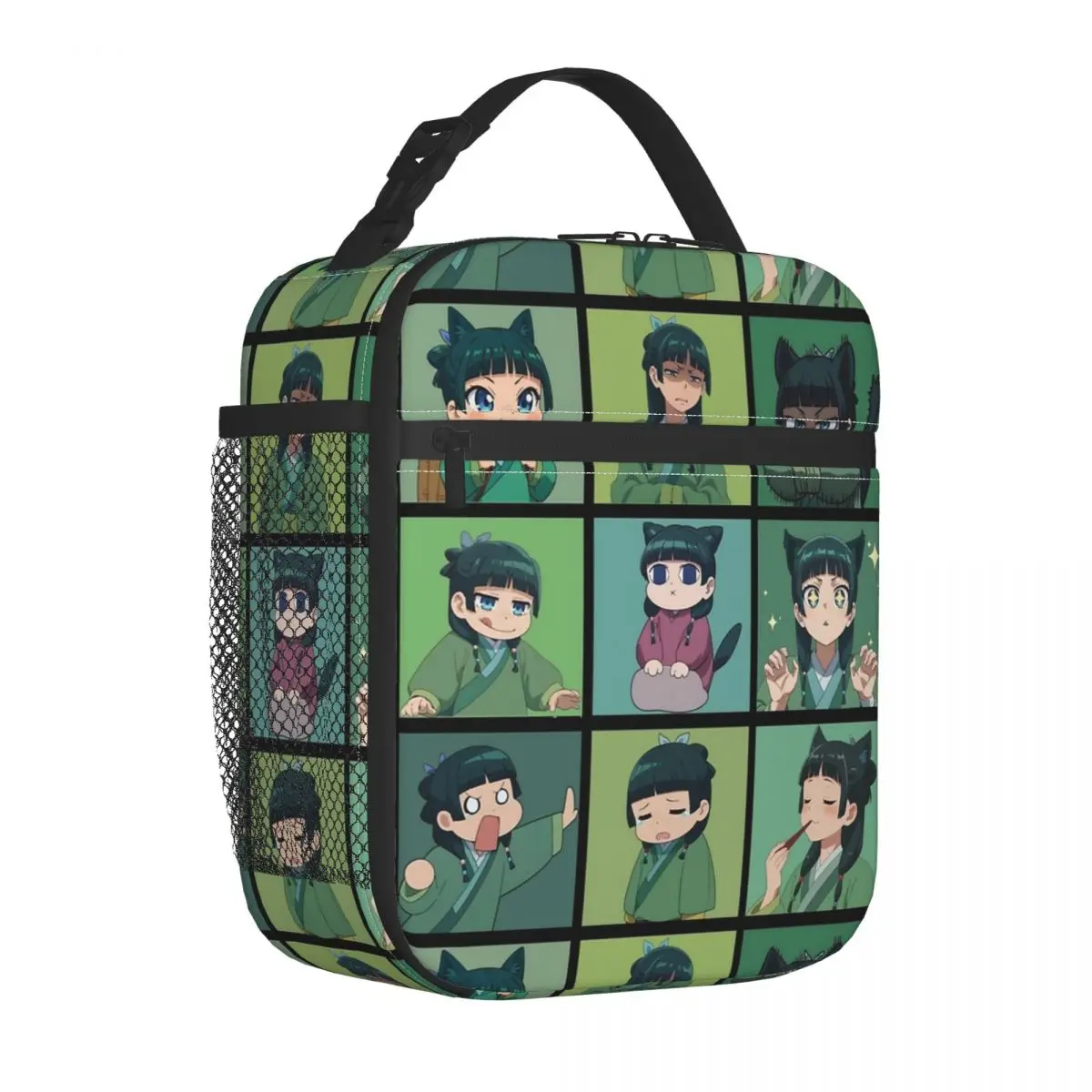 the-apothecary-diaries-maomao-lancheira-isolada-de-alta-capacidade-bolsa-termica-reutilizavel-lancheira-tote-trabalho-piquenique-bento-bolsa