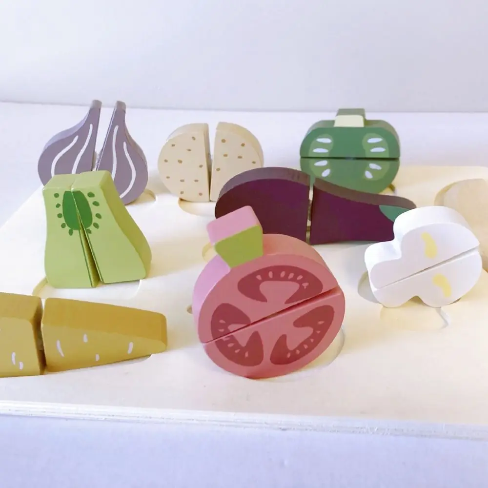 

Funny Fruit Cartoon Animal Jigsaw Ice Cream Hamburg 3d Wooden Puzzle Montessori Educational Baby Wooden Toys Family Playing