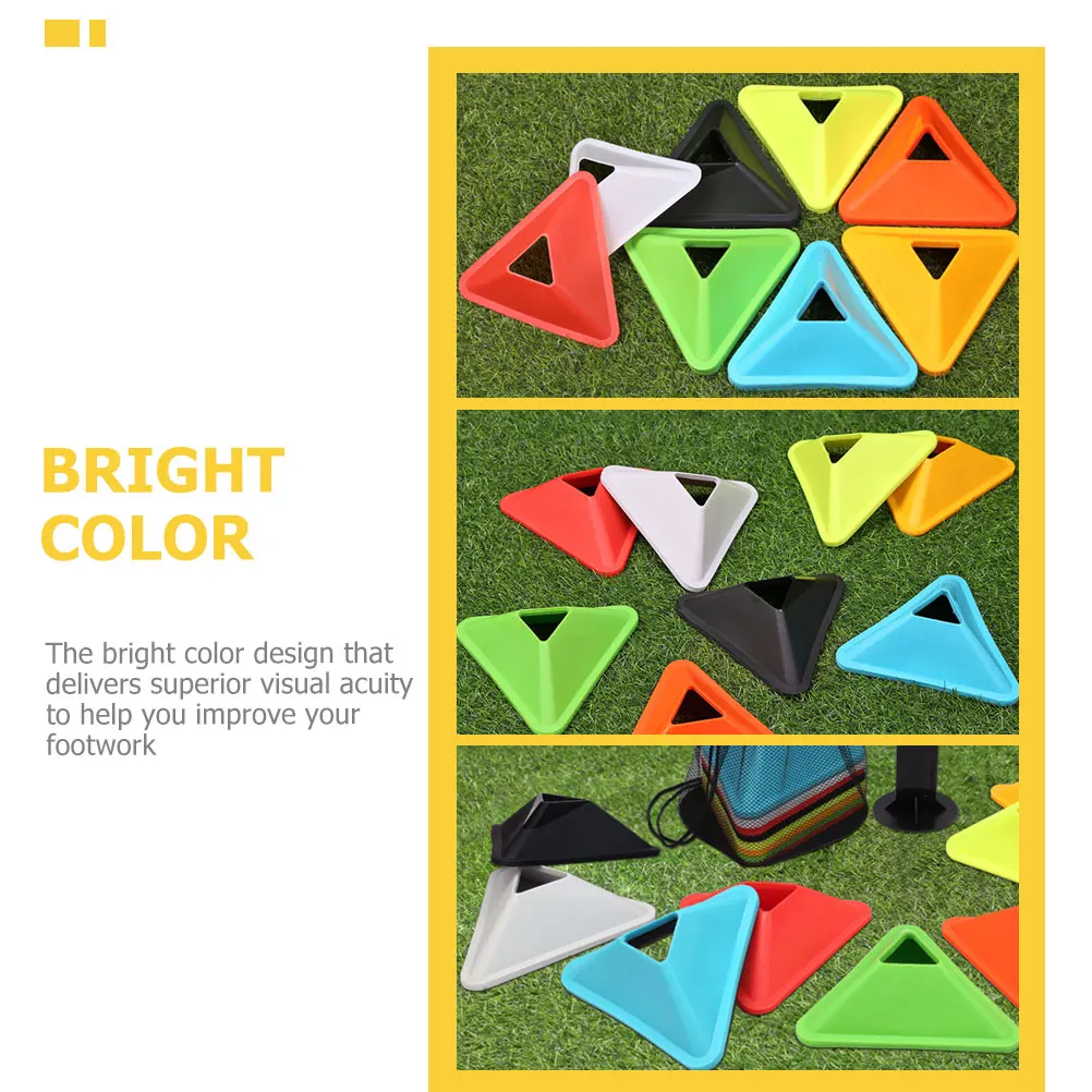 

8 Pcs Training Logo Cone Soccer Football Plastic Cones for Games Practice Disc Sports Portable
