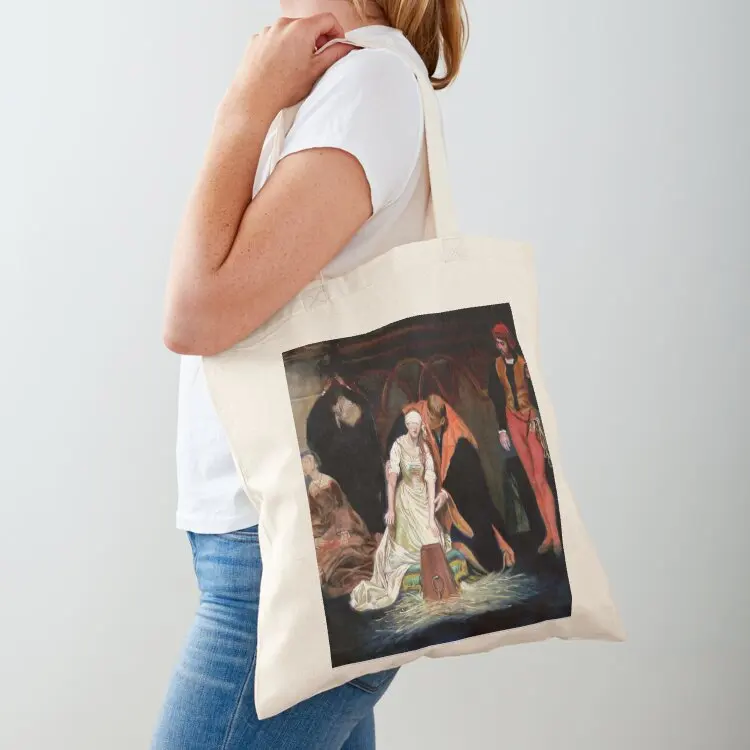 

The Execution of Lady Jane Grey after Hippolyte Paul Delaroche Tote Bag tote bag men Women's bags bags woman 2025