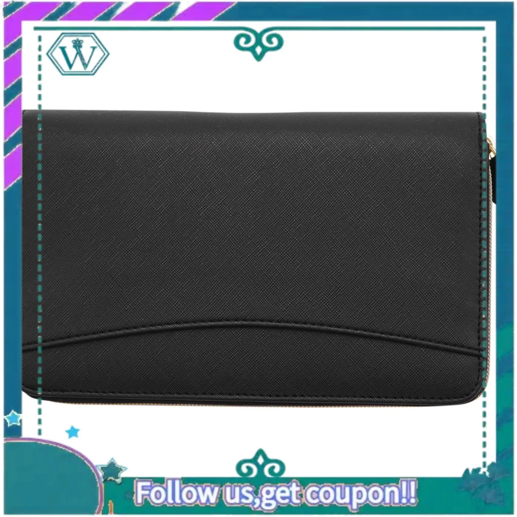 Sistema de billetera de sobres de efectivo todo en uno A75Q con 12 sobres de presupuesto y 12 hojas de presupuesto para planificador financiero