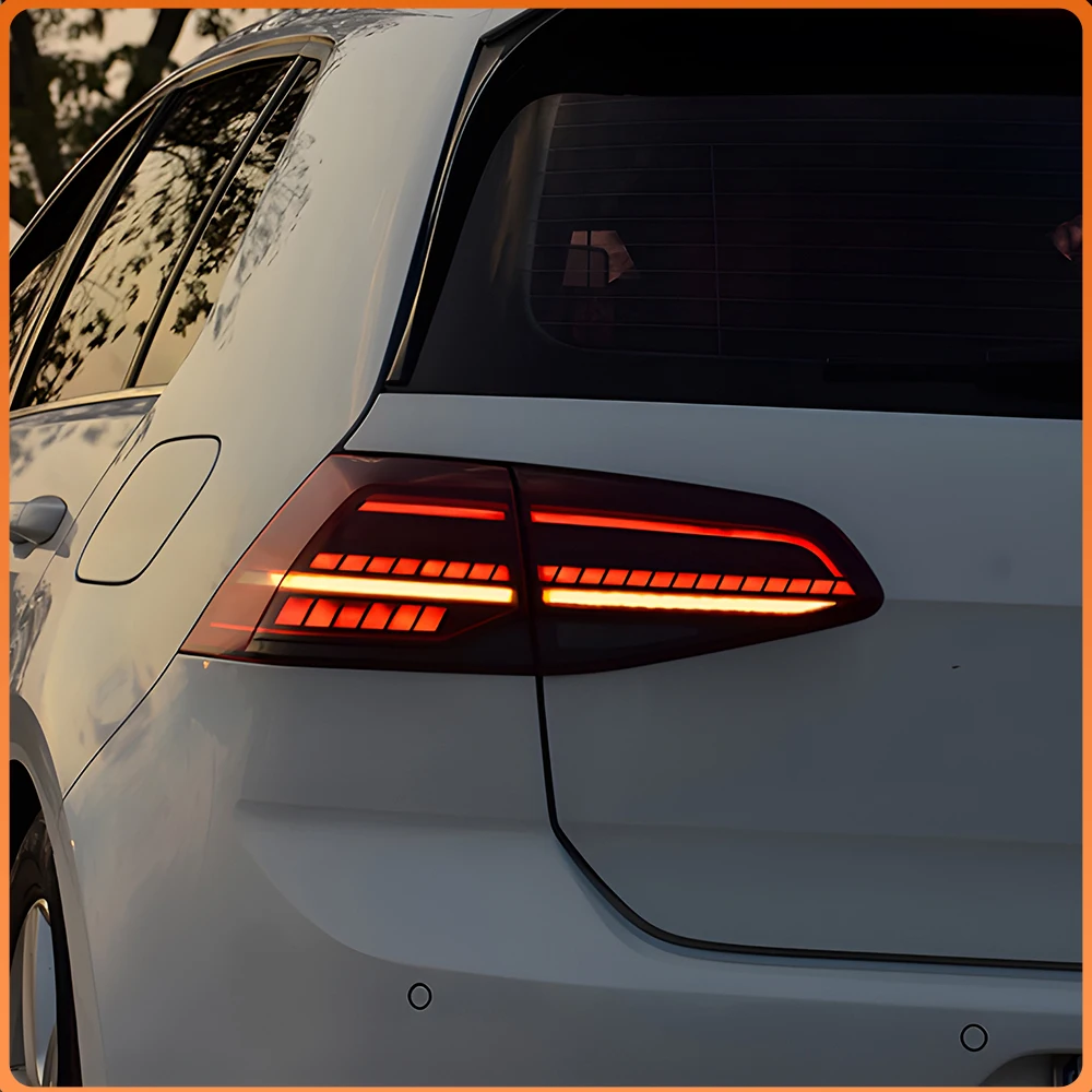 

Plug and Play LED Taillights Assembly For VW Golf 7 MK7 2013-2017 High Configure Upgrade Auto Rear Back Lamps Accessories