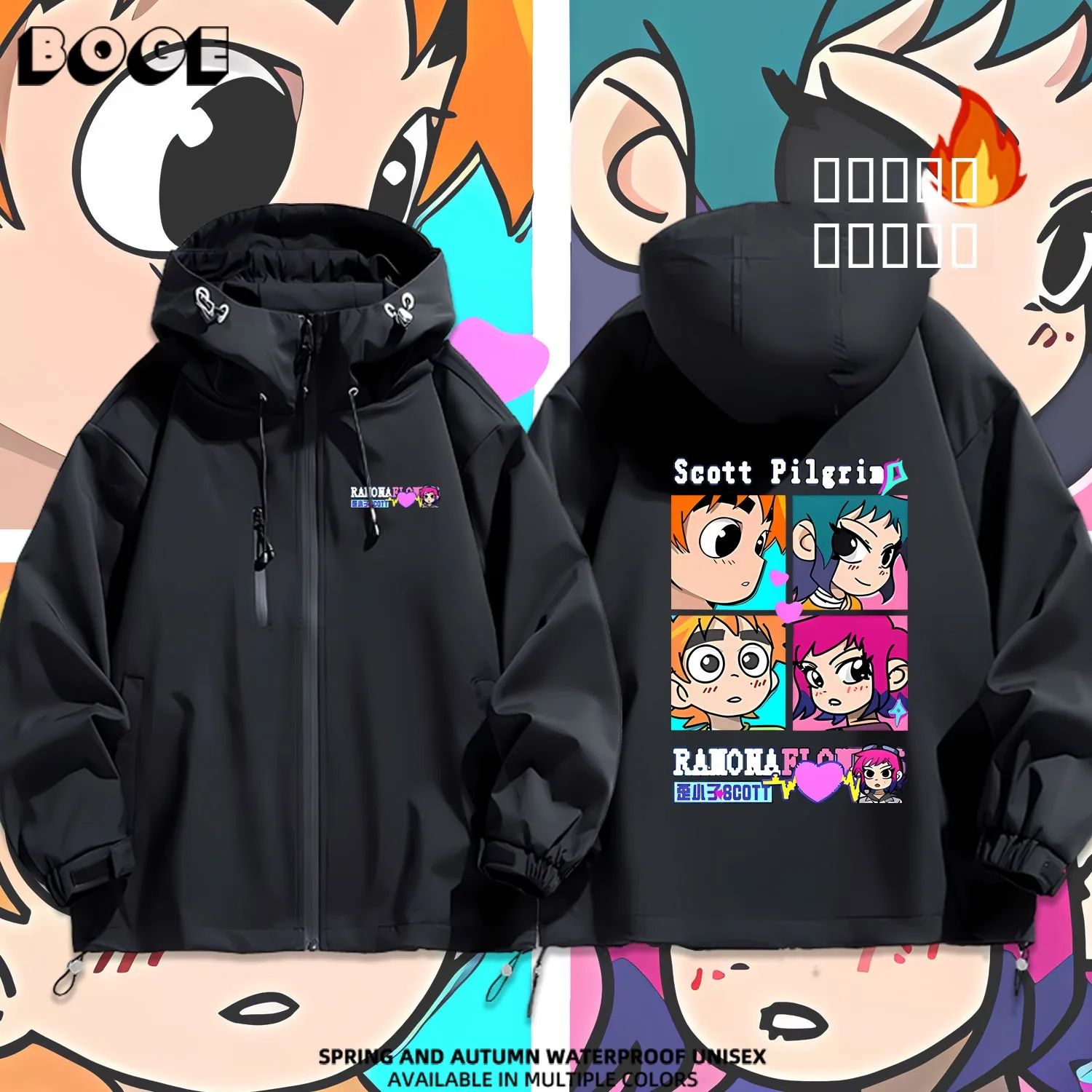 

Куртка Ramona с капюшоном, хлопковая, повседневная, водонепроницаемая, для подростков, весна-осень-зима, свободный крой, полиэстер