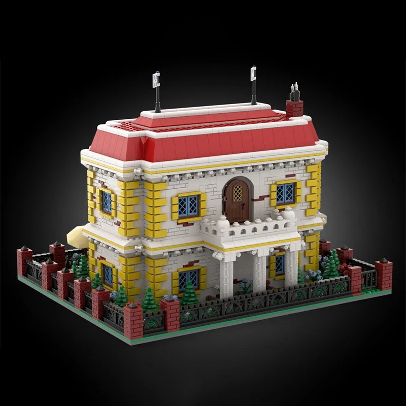 4078PCS Governatore Mansion Modulare MOC Creativo Street View Modello di edificio Blocco Architettura Modello di assemblaggio fai da te Giocattolo presente