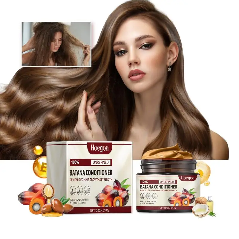 Batana Nourishing Oil Hair Conditioner Moisturizing Repairing Damage Frizzy Strengthen Roots Straighten Soft Smoothing Hair Care