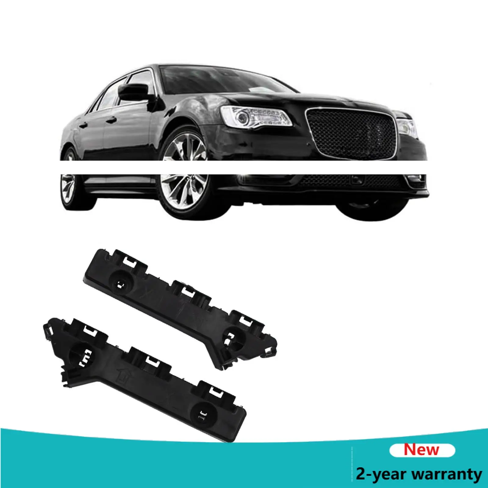 Front Bumper Retainer Support Lower Bracket for Chrysler 300 2011 2012 2013 2014 2015-2020 57010401AD 57010402AD New