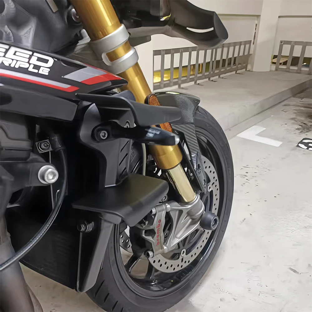 Motorcycle Spoiler Side Fairing For Triumph Speed Triple 1200RS 1200RX 2021-2025 Aerodynamic Winglet Fixed Wing Side Spoiler Kit