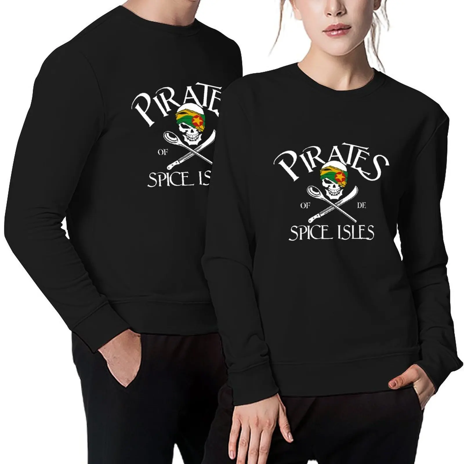 

Pirates of de Spice Isles Pullover korean clothes winter clothes men clothes fashion men men's sweatshirt
