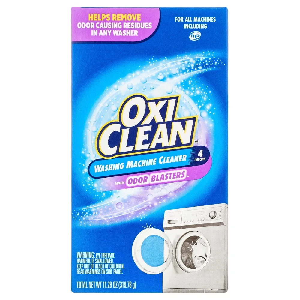 

Washing Machine Cleaning Tablets 4 Pack Odor Eliminator Removes Mold and Mildew Smell
