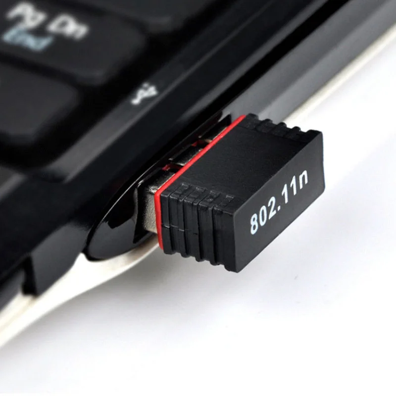 150m mini wireless network card transmitter USB 2.4G WiFi adapter for PC