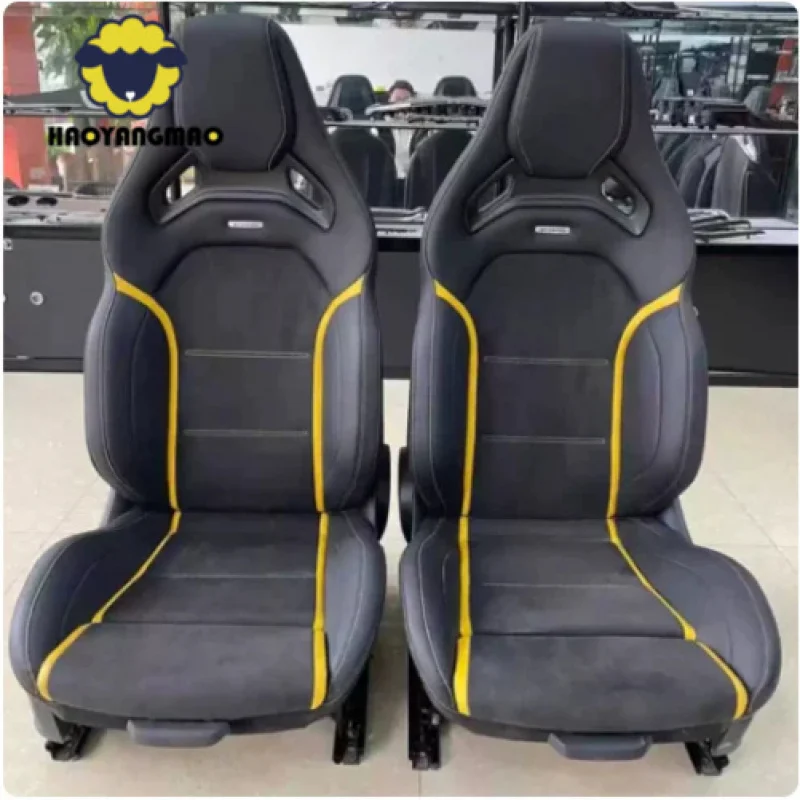 Adjustable Carbon Fiber Sport Bucket Seat for Mercedes-Benz AMG GT and BMW Side Mount